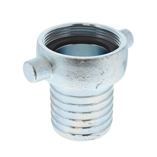 2" BSP Female Pump Coupling to Hose Tail - Malleable Iron / Aluminium