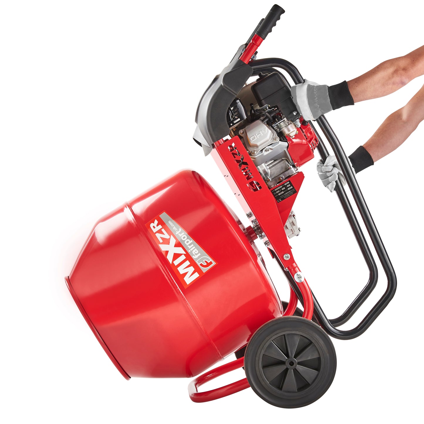 Fairport Petrol Cement Mixzr - Loncin Engine