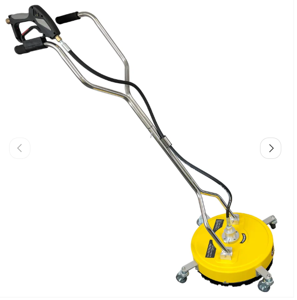 19" Pressure Washer Whirlaway Surface Cleaner with Castors