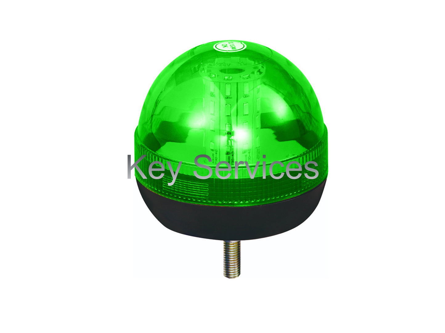 1/2 Lens Green LED Beacon (Single Bolt)