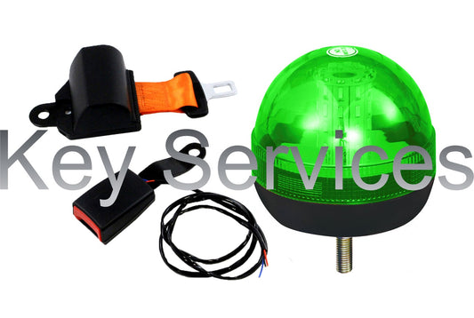 1/2 Lens Beacon Seatbelt Kit (Single Bolt)