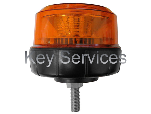 Vivid Low Profile Amber LED Beacon (Single Bolt)