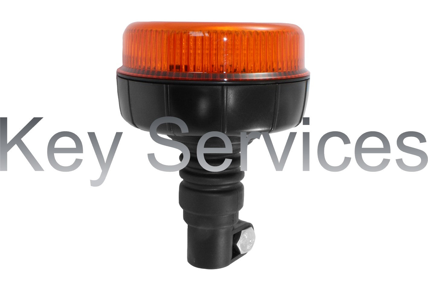 Vivid Low Profile Amber LED Beacon (Single Bolt)