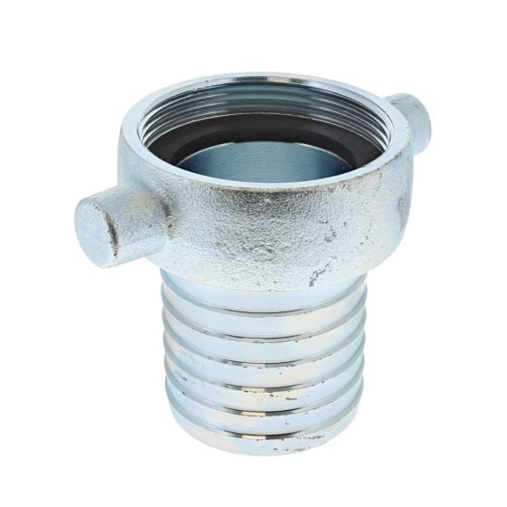 2" BSP Female Pump Coupling to Hose Tail - Malleable Iron / Aluminium