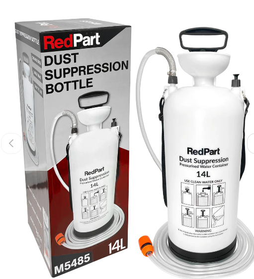 Dust Suppression Water Bottle Assembly with Base - 14L