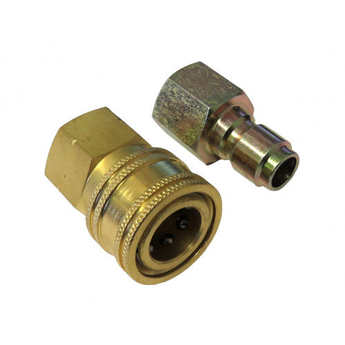 Brass Quick Release Coupling Set