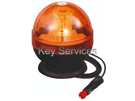 1/2 Lens LED Amber Beacon (Magnetic)