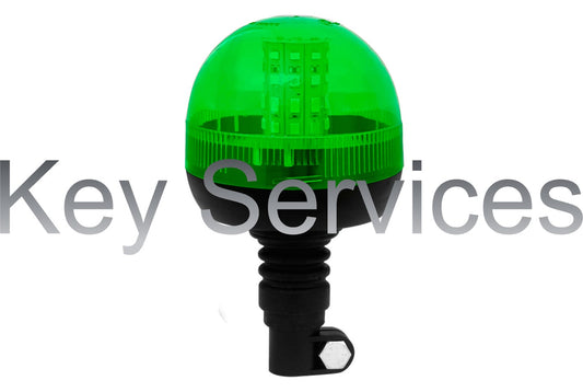 1/2 Lens Green LED Beacon (Flexi)