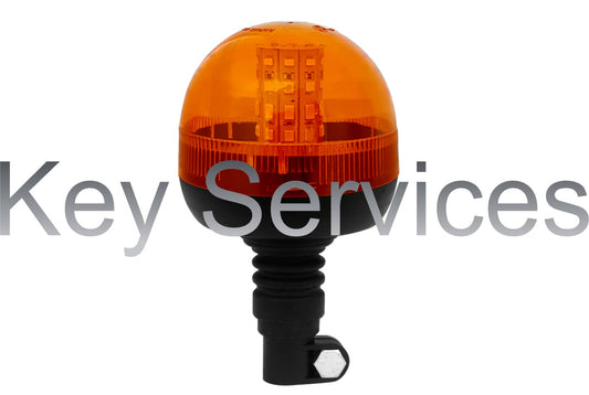 1/2 Lens Amber LED Beacon (Flexi)